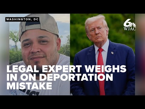 Legal expert weighs in on due process amid deportation mistake backlash