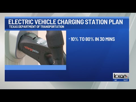 Texas electric vehicle charging plan