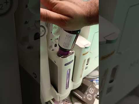 how to Refil Isoflurane in anesthesia machine #hospital #mbbs #newborn #futuredoctor #doctorlife