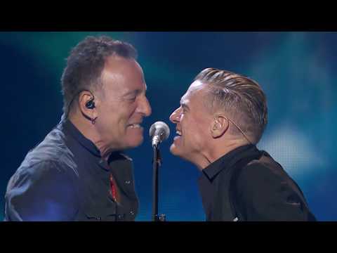 Bryan Adams &amp; Bruce Springsteen performing &quot;Cut&#039;s A Knife &amp; “Badlands&quot;