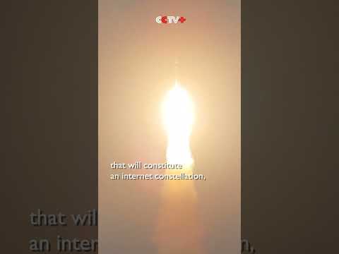 China Successfully Launches New Group of Internet Satellites
