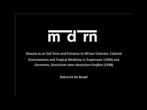 Disease as an Exit from and Entrance to African Colonies