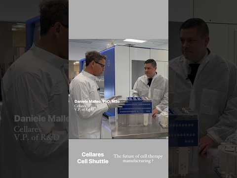 The future of cell therapy manufacturing? An exclusive look at the Cellares Cell Shuttle.
