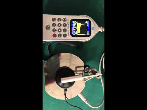 Test and calibrate audiometer