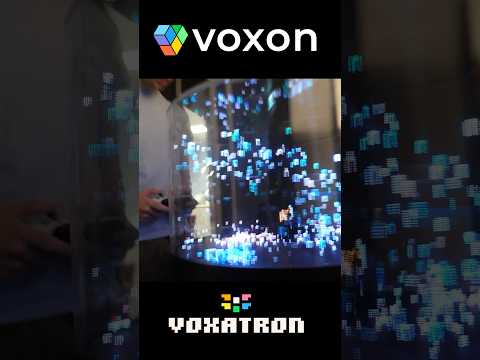 Voxatron Volumetric Hologram #gaming #digitalentertainment #voxel #future