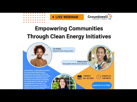 Empowering Communities Through Clean Energy Initiatives