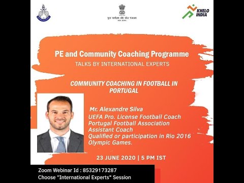 Community Coaching in Football in Portugal - 23 June 2020