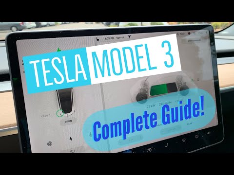 Tesla Model 3 | Deep Dive into Menu &amp; Controls