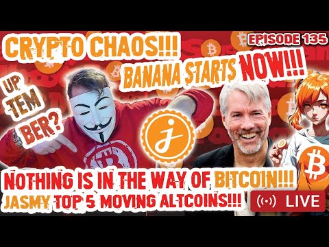 Crypto Otaku - BITCOIN READY FOR TAKE OFF!! CHINA PRINTS MONEY!! JASMY OFF TO RACES!! [Episode 135]