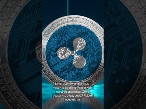 XRPs Rise, 3 Companies Just Committed Millions in Corporate Treasury Moves #crypto #xrp #xrpledger