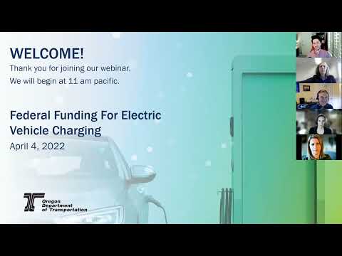 NEVI webinar | Federal funding for EV charging