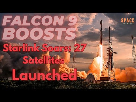 Starlink Expansion Continues 27 Satellites Launched May 31| #starlink #spacex #nasa #space #falcon9