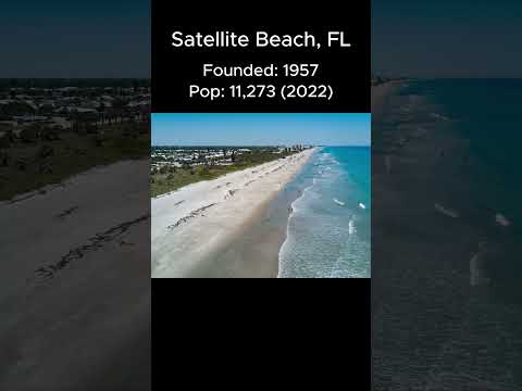 Random US Towns: Satellite Beach, FL #shorts