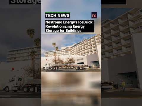 Nostromo Energy&#039;s IceBrick: Revolutionizing Energy Storage for Buildings