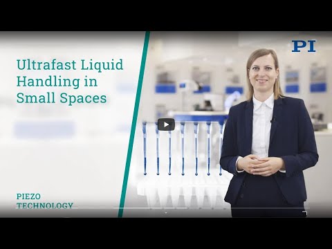 Ultrafast Liquid Handling w/Compact Piezoelectric Transducers | MicroFluidics Dispensing| Piezo Tech
