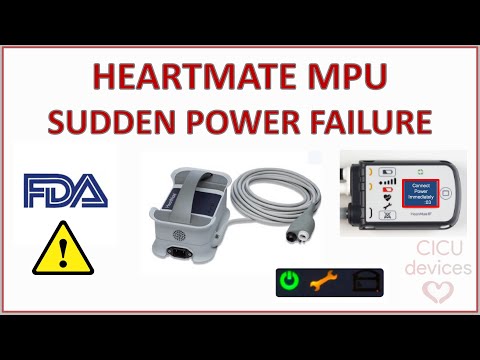 HEARTMATE 2 and 3 MOBILE POWER UNIT FAILURES, FDA RECALL 2025. #lvad