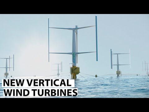 Vertical-axis Wind Turbines could Revolutionize Offshore Wind Power