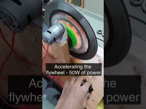 High Speed Flywheel (Mechanical Battery, Regenerative Braking)