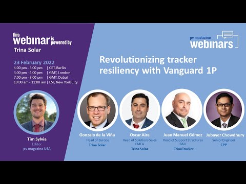 pv magazine Webinar | Revolutionizing tracker resiliency with Vanguard 1P