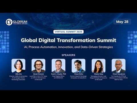 Digital Transformation Summit 2025: AI, Process Automation, Innovation, Data-Driven Strategies