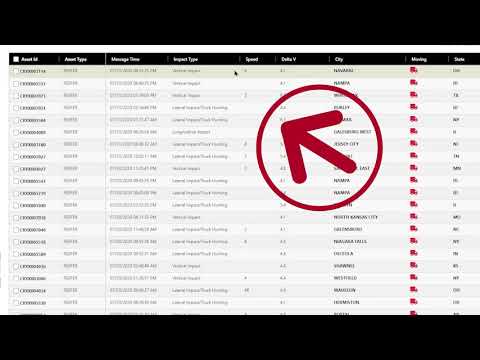 Impact Detection Reports: Smart Trailer Telematics with the ORBCOMM Platform
