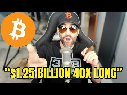 “Crypto Trader Goes ALL-IN On $1.25 Billion Bitcoin 40x Long”