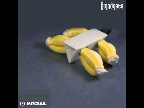 MIT PneuAct soft robotics #gigadgets #engineering #bionic #artificialintelligence #wearable