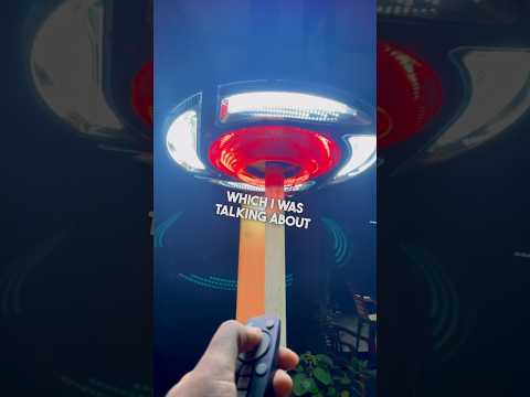 Solar Powered UFO Light With RGB Party Lights | First Time On Internet