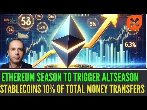 Ethereum Season Could Start Triggering Altseason I Memecoins Drops I Stablecoins 10% of Total Money