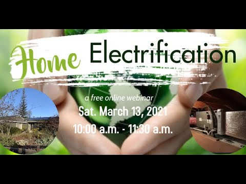 Home Electrification webinar