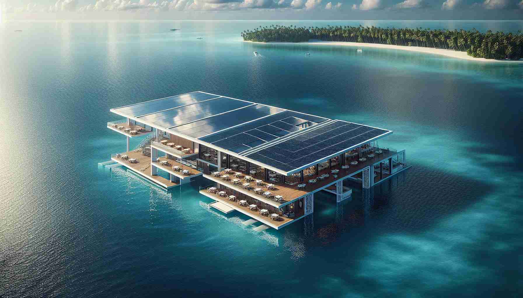 Title: Innovative Solar Powered Floating Restaurant Sets Sail in the Caribbean 