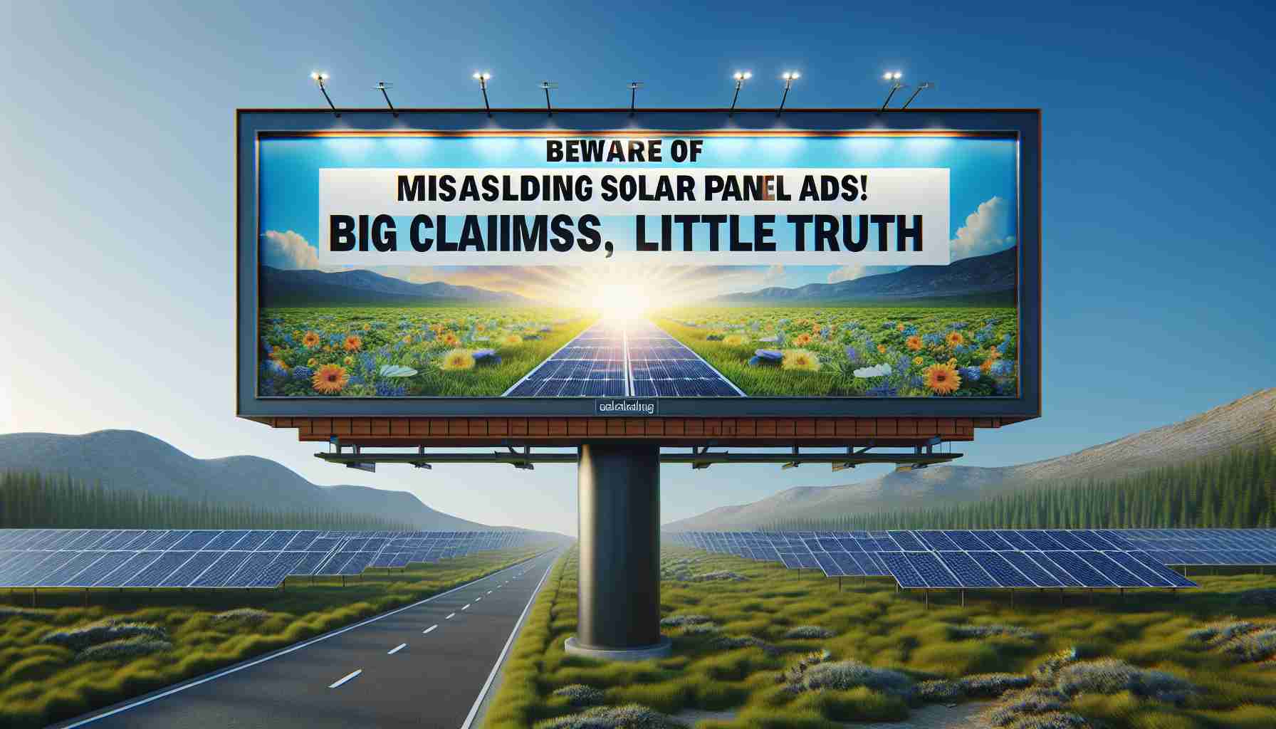 Beware of Misleading Solar Panel Ads! Big Claims, Little Truth. 