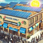 Revolutionary Domino’s Opens! Solar Power Takes Center Stage.