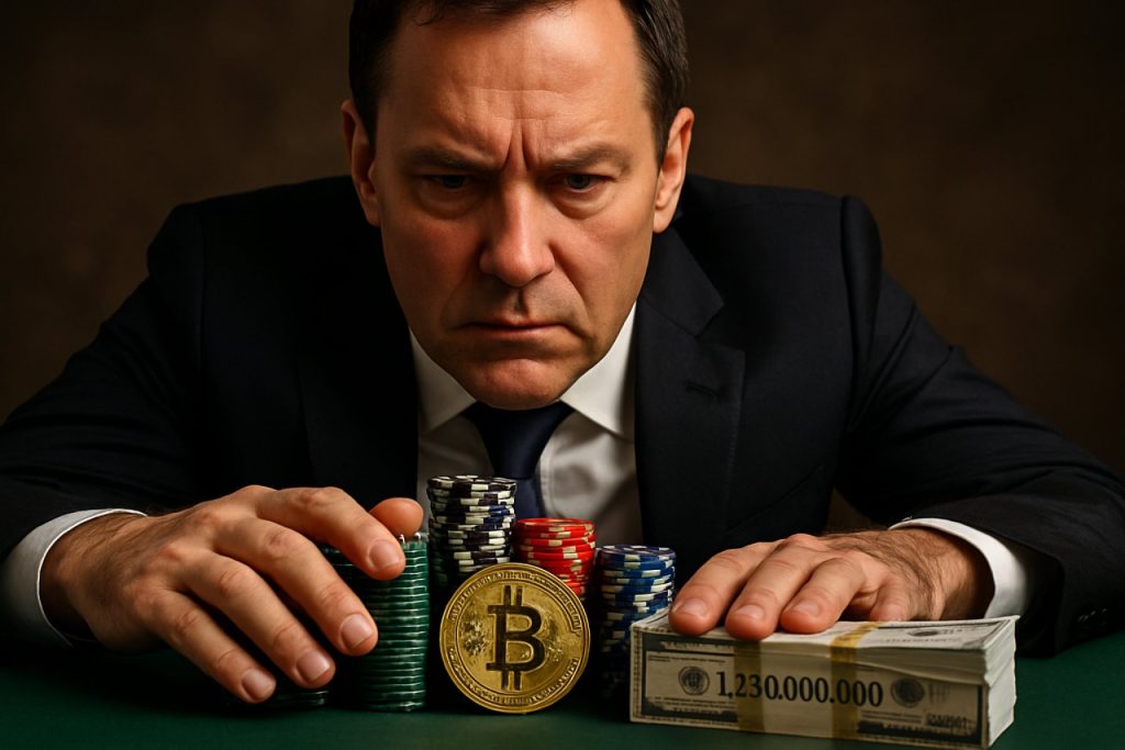 The Dramatic Gamble: How a High-Roller’s $1.25B Bitcoin Bet Shocked the Crypto World The Dramatic Gamble: How a High-Roller’s $1.25B Bitcoin Bet Shocked the Crypto World