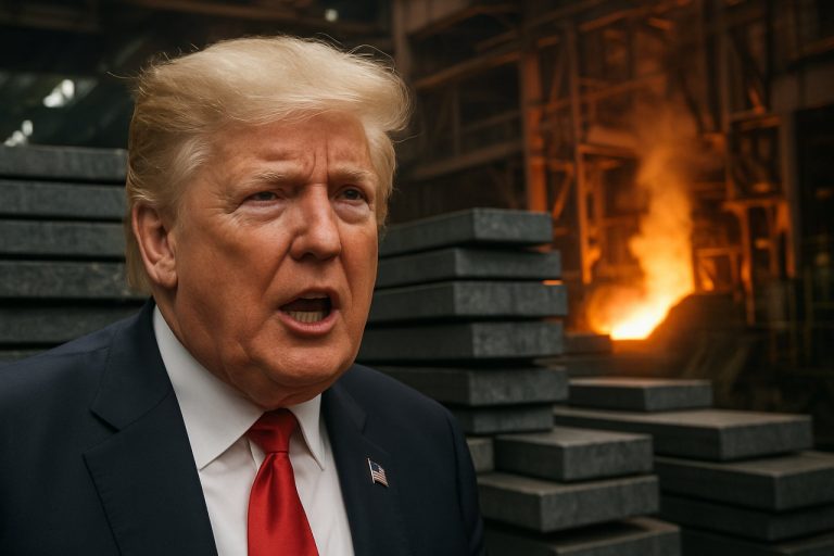 Trump Doubles Down: Massive 50% Steel Tariffs Rock Global Markets, Allies Brace for Fallout