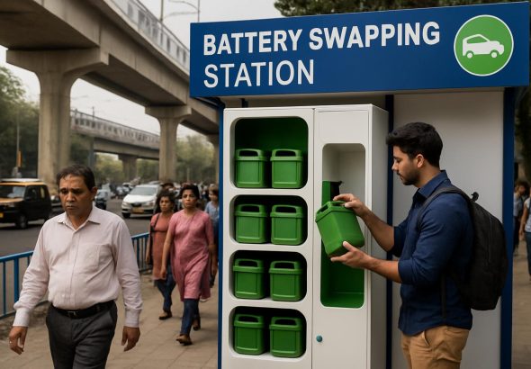 Mumbai’s Metro EV Battery Swap Stations Ignite New Pedestrian Fears—Will Walking Get Squeezed Out?