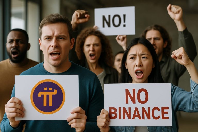 Usuarios de Pi Network sorprenden al mundo cripto: la mayoría rechaza la inclusión en Binance en medio de creciente controversia 