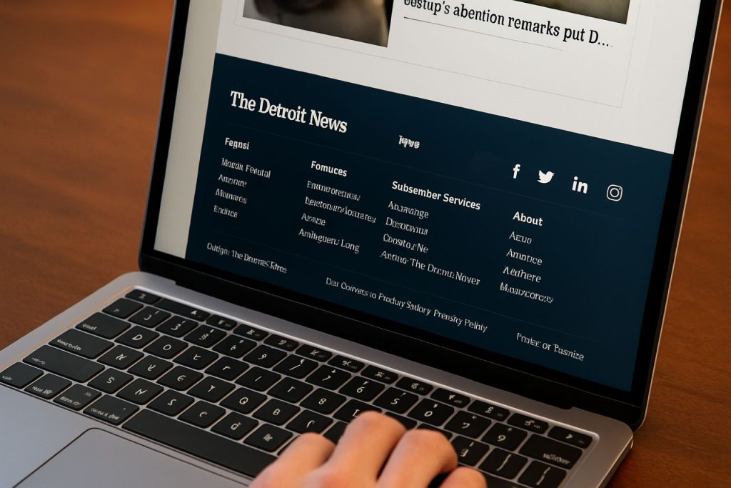 Detroit News Unveils Slick, Social-First 2025 Footer Redesign—See What’s Changing Now Detroit News Unveils Slick, Social-First 2025 Footer Redesign—See What’s Changing Now