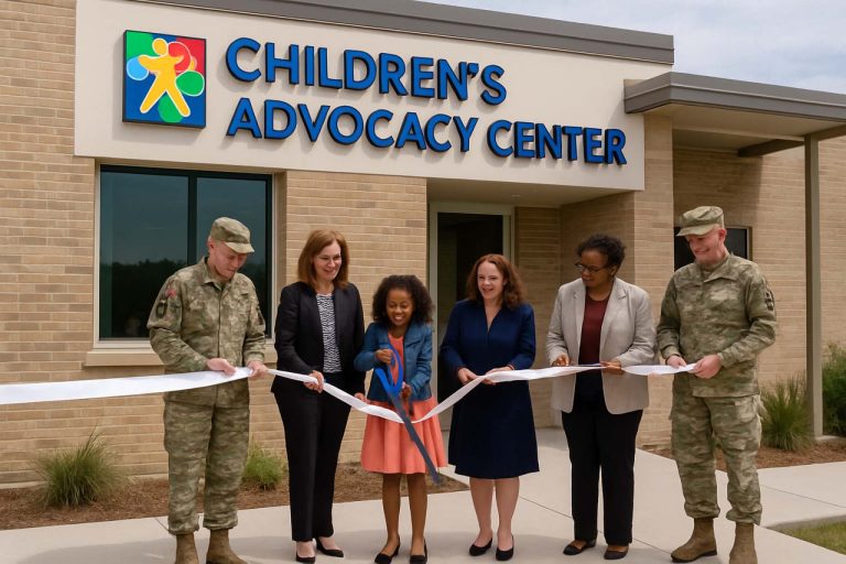 History Made: First-Ever Children’s Advocacy Center Opens on a U.S. Military Base — Changing Lives at Fort Cavazos