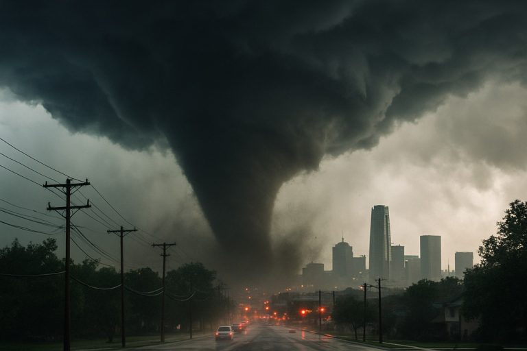 Tornada uderzają w Oklahomę: Przerwy w dostawie prądu, syreny i chaos, gdy dotykają poważne burze w obszarze metropolitalnym 