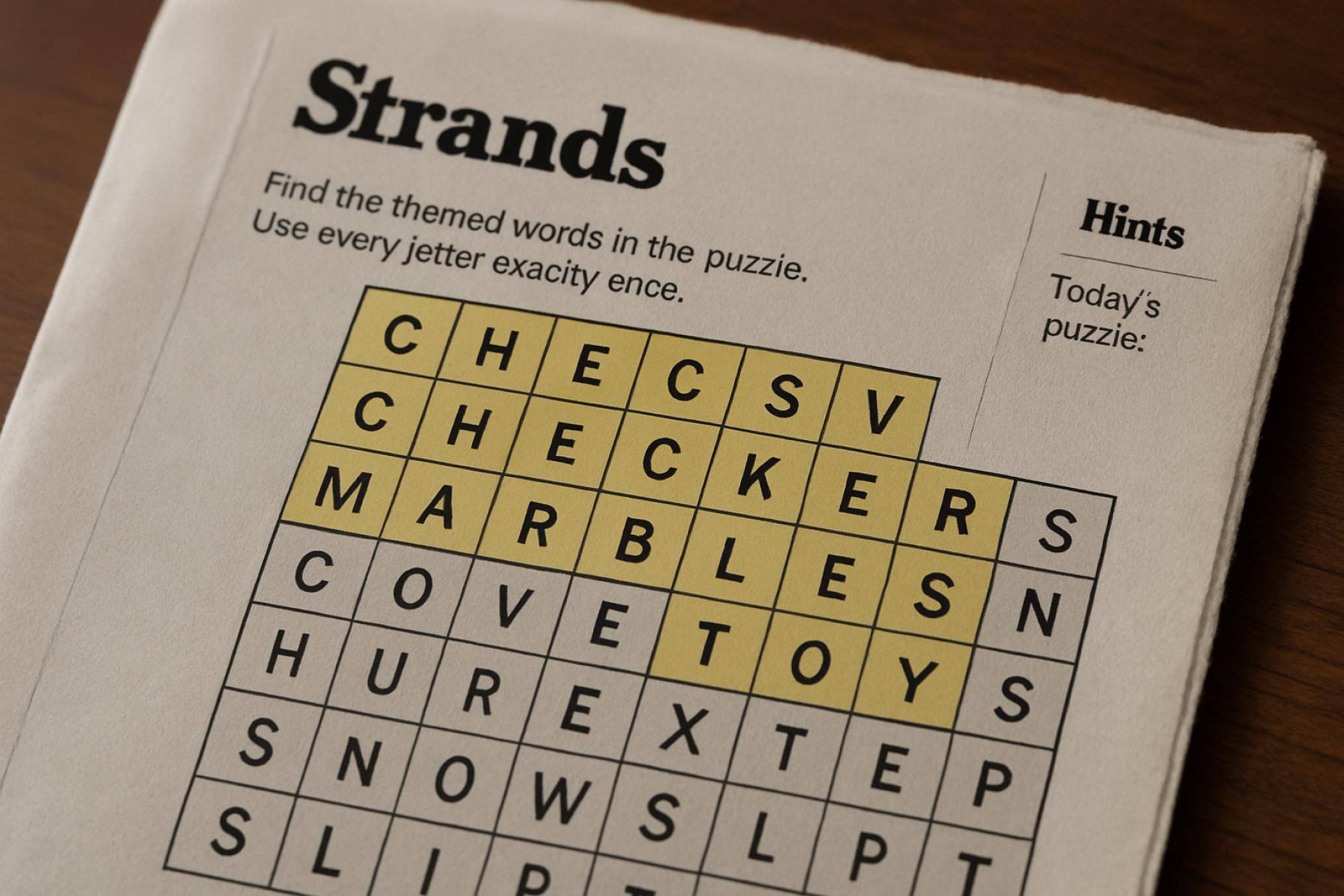 NYT Strands Answers Revealed: Don’t Miss the Hidden Toy Connection in Today’s Puzzle! 