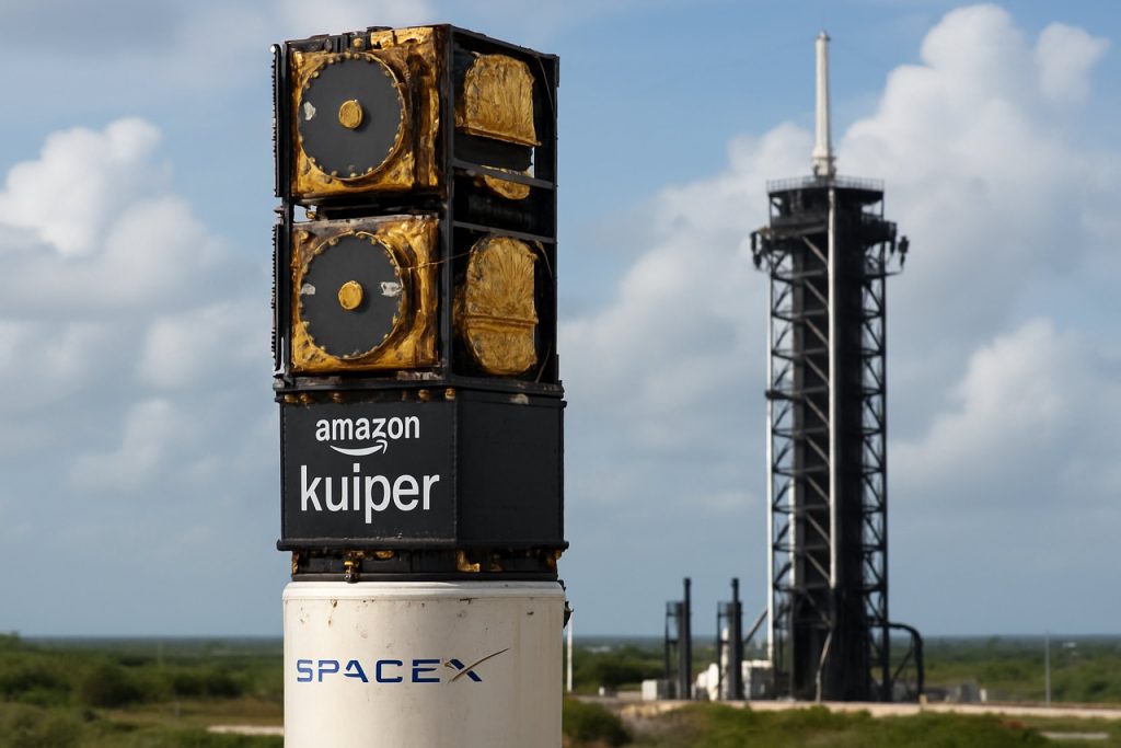 Amazon Races SpaceX: Project Kuiper’s Next Satellite Launch Approved for June 13, Doubling Constellation Power Amazon Races SpaceX: Project Kuiper’s Next Satellite Launch Approved for June 13, Doubling Constellation Power