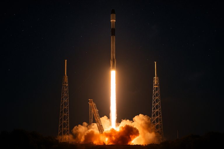 SpaceX bije rekordy potężnym nocnym startem — Co oznacza epicka misja SXM-10 dla radia satelitarnego w 2025 roku 