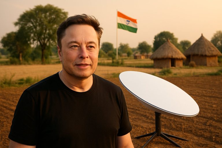 Starlink Aprovado para Lançamento na Índia: A Internet Via Satélite de Elon Musk Está Pronta para Revolucionar a Conectividade Rural 