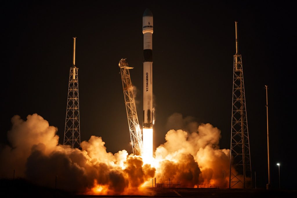 SpaceX Sets Stage for Dramatic Night Launch: SiriusXM SXM-10 Blasts Off on Battle-Tested Falcon 9 SpaceX Sets Stage for Dramatic Night Launch: SiriusXM SXM-10 Blasts Off on Battle-Tested Falcon 9