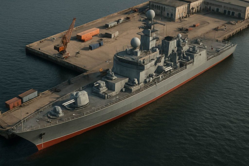 North Korea Unveils Gigantic Warship: New Satellite Images Expose Naval Ambitions and Global Risks North Korea Unveils Gigantic Warship: New Satellite Images Expose Naval Ambitions and Global Risks