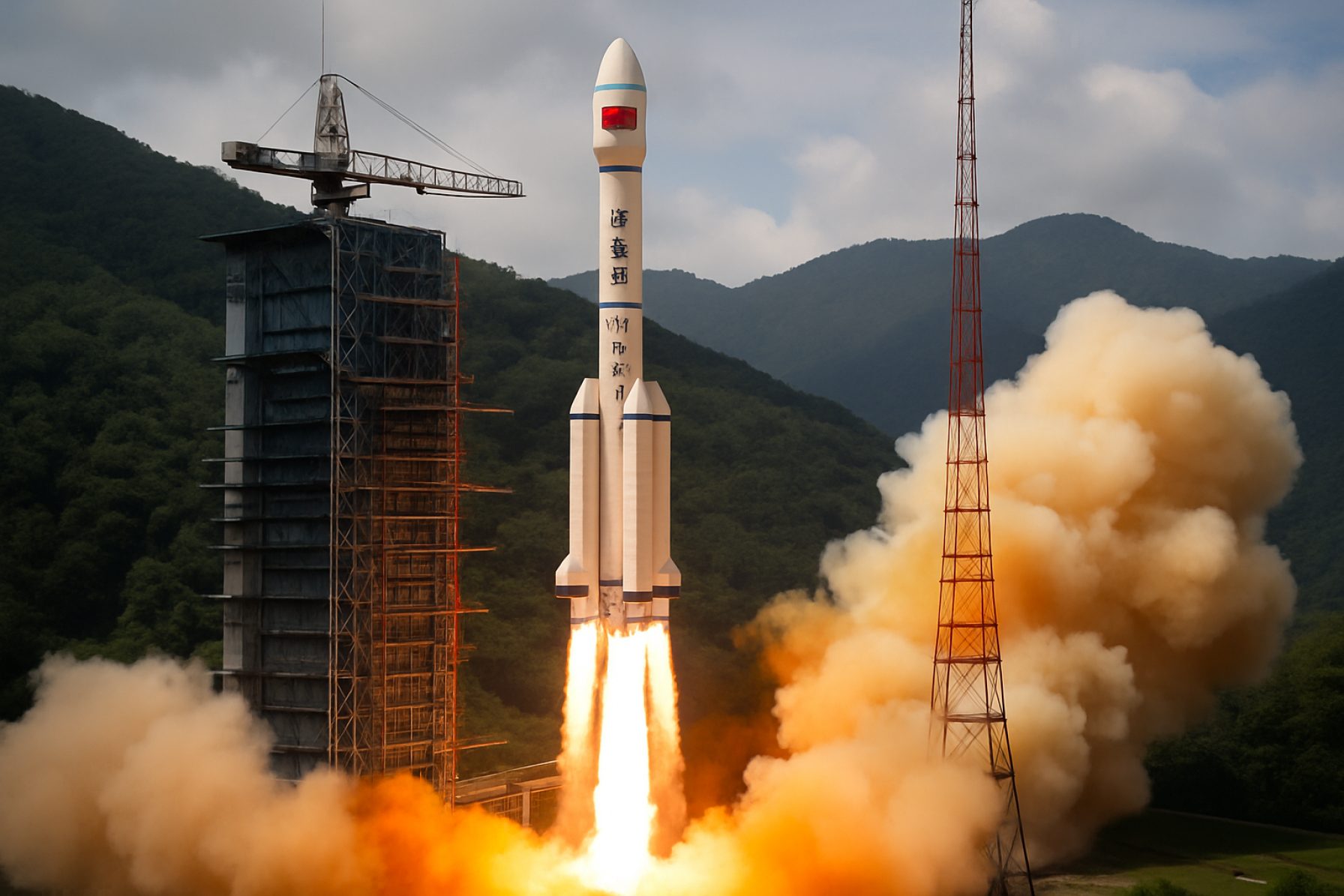 China’s Secret Satellite Launch Sparks Fresh Speculation in Race for Space Internet Supremacy 
