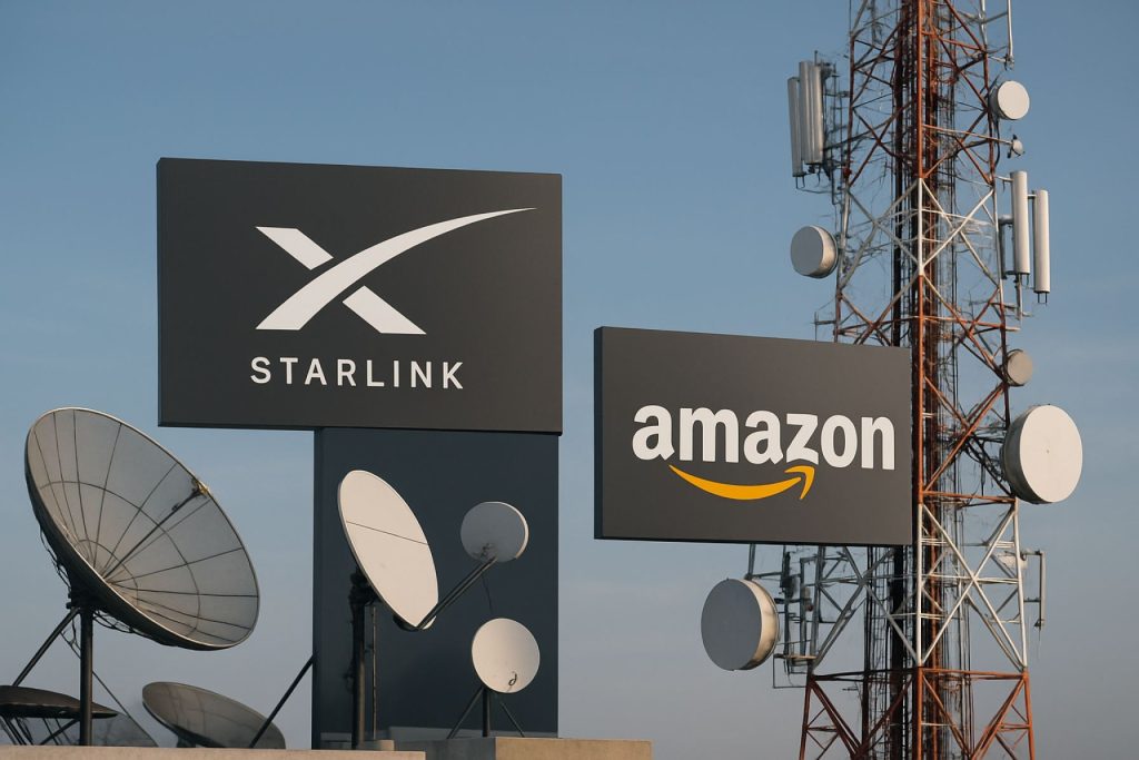 India’s Satcom Showdown 2025: Telcos Battle Starlink and Amazon Over Hotly-Contested Spectrum Policy India’s Satcom Showdown 2025: Telcos Battle Starlink and Amazon Over Hotly-Contested Spectrum Policy