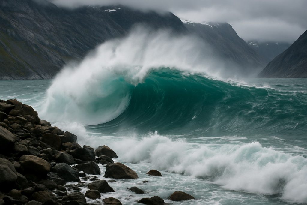Greenland’s Monster Wave: How a Hidden Fjord Disaster Sent Shockwaves Across the World Greenland’s Monster Wave: How a Hidden Fjord Disaster Sent Shockwaves Across the World