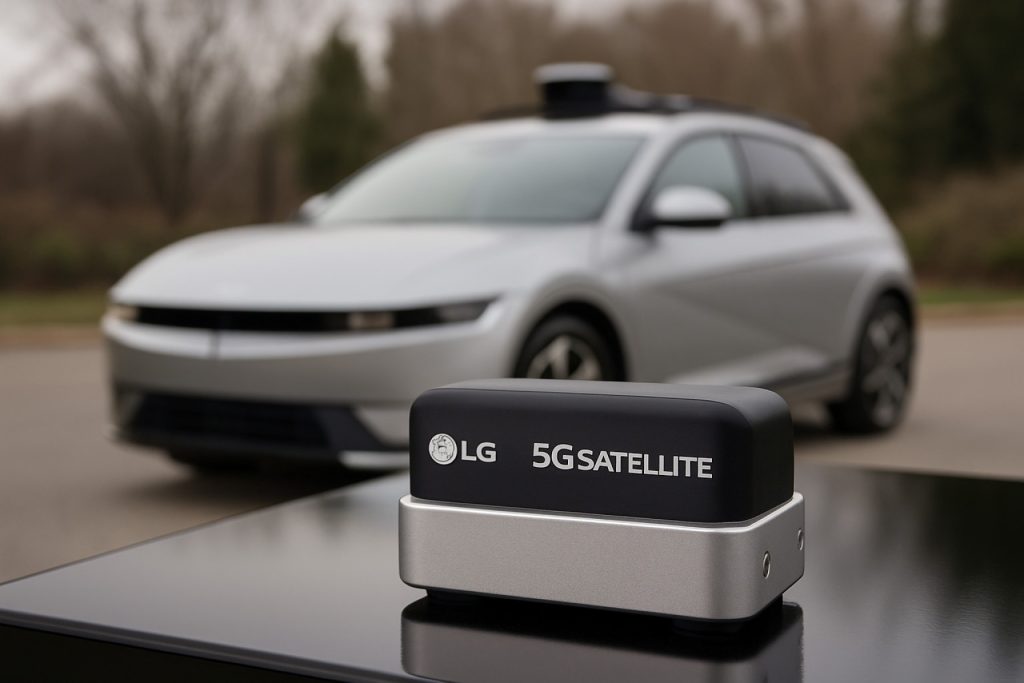 World-First: LG Unveils 5G Satellite Car Module, Paving the Road for Next-Gen Autonomous Vehicles World-First: LG Unveils 5G Satellite Car Module, Paving the Road for Next-Gen Autonomous Vehicles